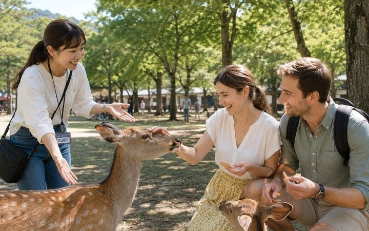 Nara Temples and Deer Private Guided Tour Image 1
