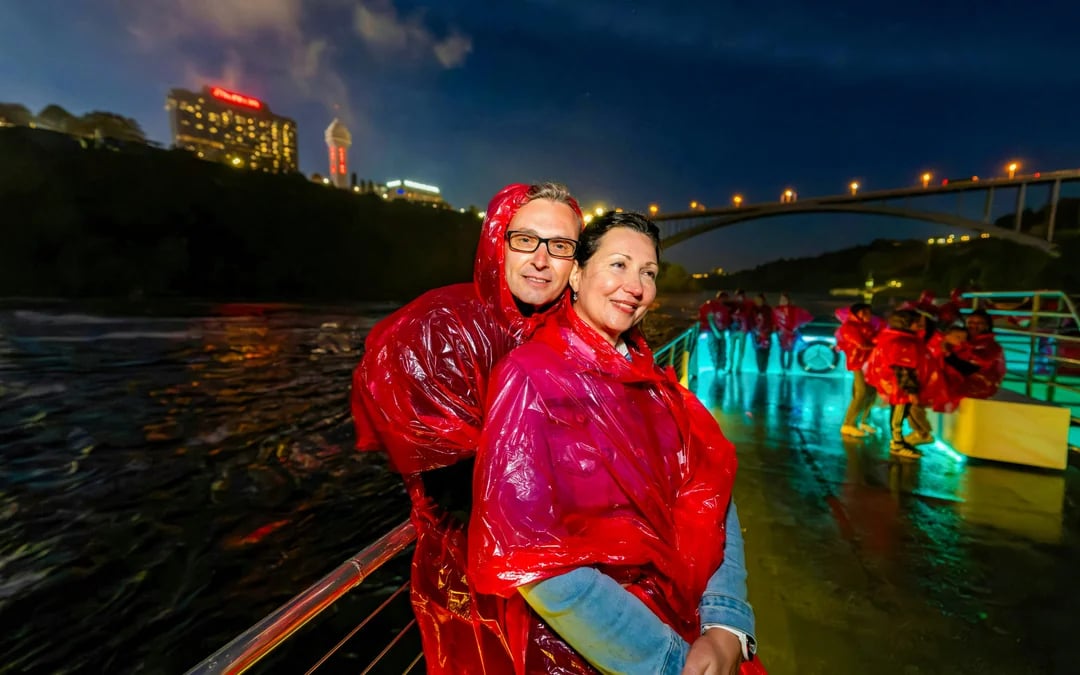 Niagara Falls Canada: Guided Tour with Fireworks Cruise & Journey Behind the Falls Image 4