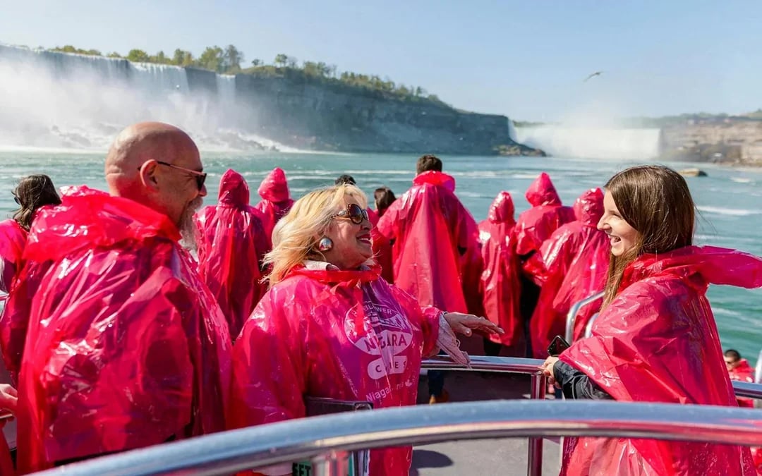 Niagara Falls Canada: Guided Tour with Hornblower Cruise & Journey Behind the Falls Image 1