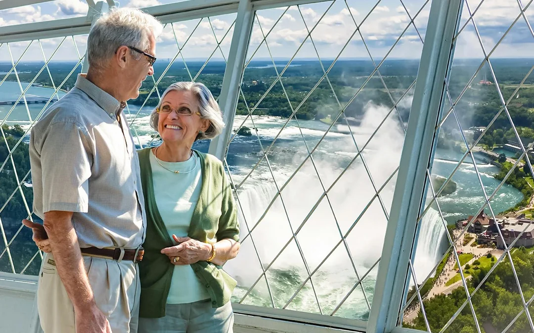 Niagara Falls Canada: Guided Tour with Hornblower Cruise, Journey Behind the Falls & Skylon Tower
 Image 4