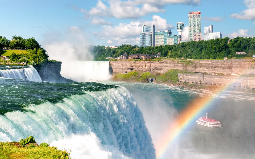 Niagara Falls Canada: Ultimate Helicopter Tour with Hornblower Cruise & Journey Behind the Falls Image 5