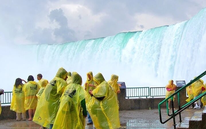 Niagara Falls Guided Vehicle Tour with Skylon Tower, Journey Behind the Falls, and Maple Tasting Image 2