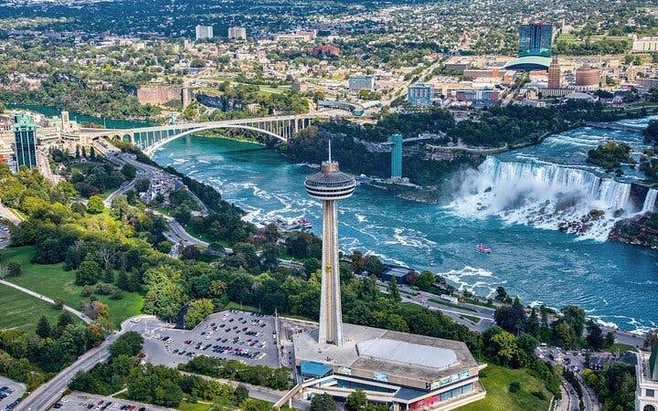 Niagara Falls Guided Vehicle Tour with Skylon Tower, Journey Behind the Falls, and Maple Tasting Image 3
