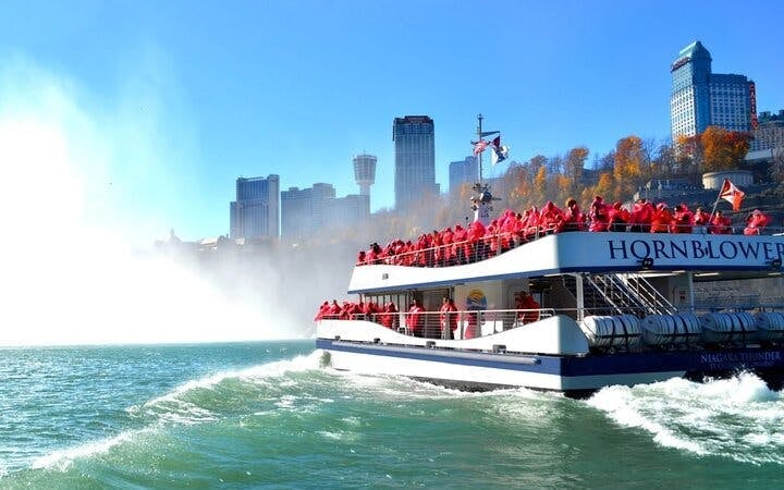 Niagara Falls Guided Vehicle Tour with Skylon Tower, Journey Behind the Falls, and Maple Tasting Image 6