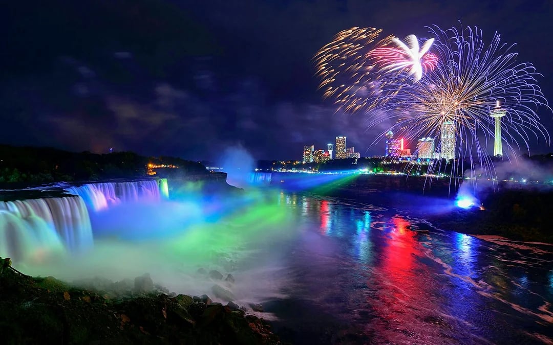 Niagara Falls USA: Guided Night Tour with Fireworks Image 6