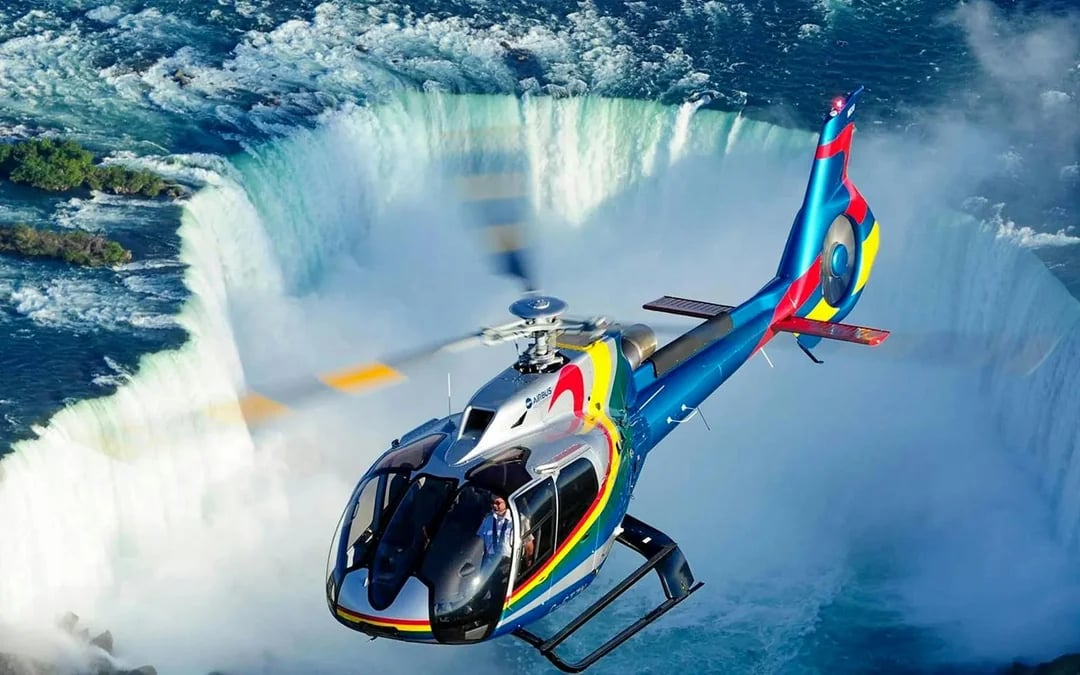 Niagara Falls USA: Helicopter Tour with Maid of the Mist & Cave of the Winds Image 4
