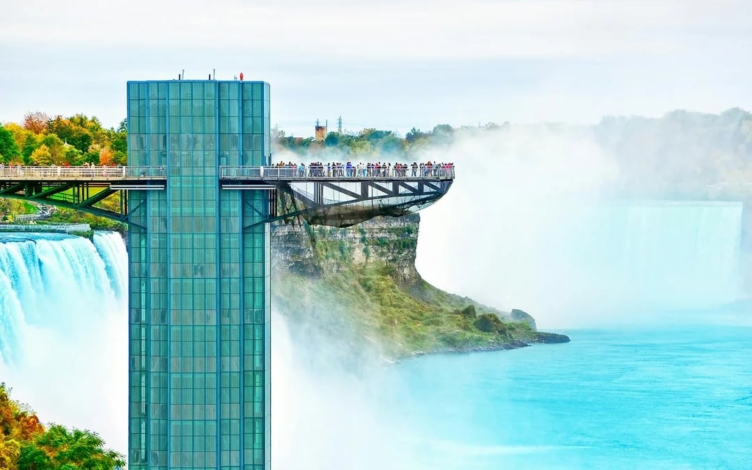 Niagara Falls USA: Helicopter Tour with Maid of the Mist & Cave of the Winds Image 7