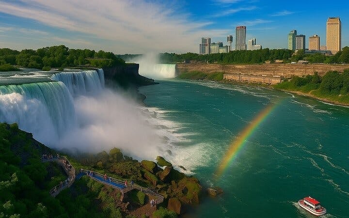 Niagara Falls Walking Tour with Skylon Tower Entry and Boat Cruise Tickets Image 4