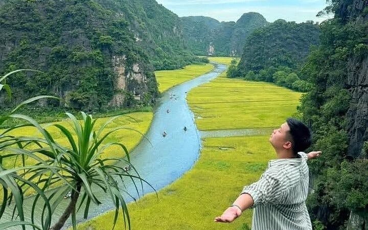 Ninh Binh Day Tour: Hoa Lu, Tam Coc or Trang An Boat Ride, Mua Cave, Lunch, and Transfers from Hanoi Image 1
