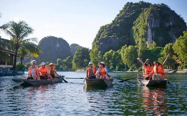 Ninh Binh Day Tour: Hoa Lu, Tam Coc or Trang An Boat Ride, Mua Cave, Lunch, and Transfers from Hanoi Image 4