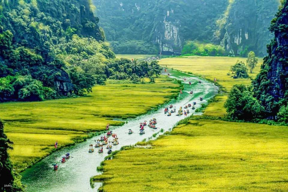 Ninh Binh Day Tour: Hoa Lu - Trang An with Cycling | From Hanoi, Vietnam