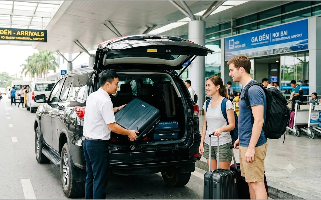 Noi Bai Airport to Hanoi City Center Private Transfer Image 1