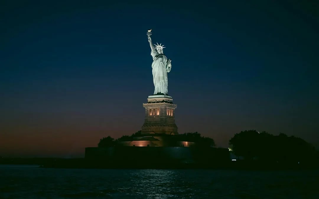 NYC Skyline and Statue of Liberty Harbor Lights Night Cruise Image 5