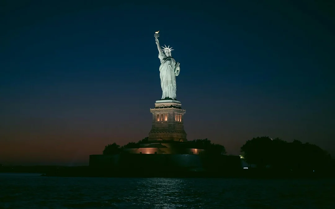 NYC Skyline and Statue of Liberty Harbor Lights Night Cruise Image 5