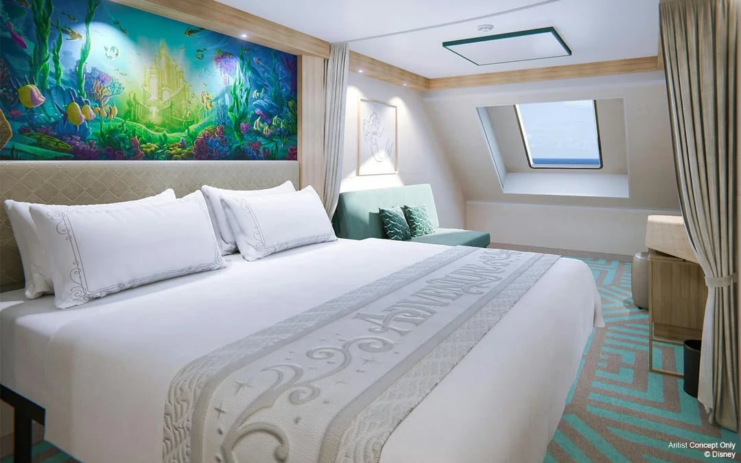 Oceanview Staterooms: Disney Adventure Cruise Image 1