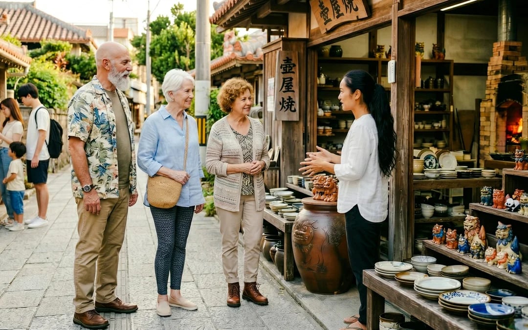 Okinawa Private Shrines, Markets and Streets Walking Tour Image 4