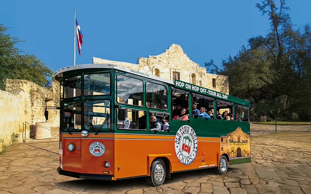 Old Town Trolley: San Antonio Hop-on Hop-off Trolley Tour Image 1