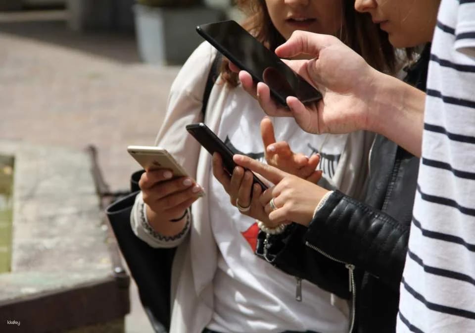 Olten interactive scavenger hunt with smartphone