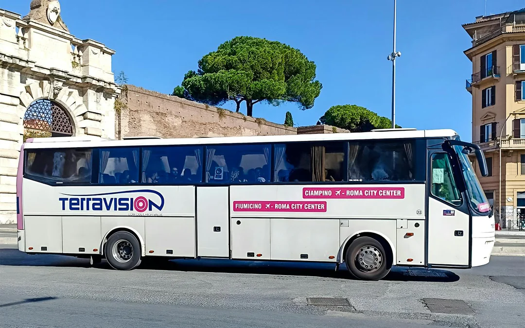 One-Way Bus Transfers between Vatican City & Rome Fiumicino Airport Image 4