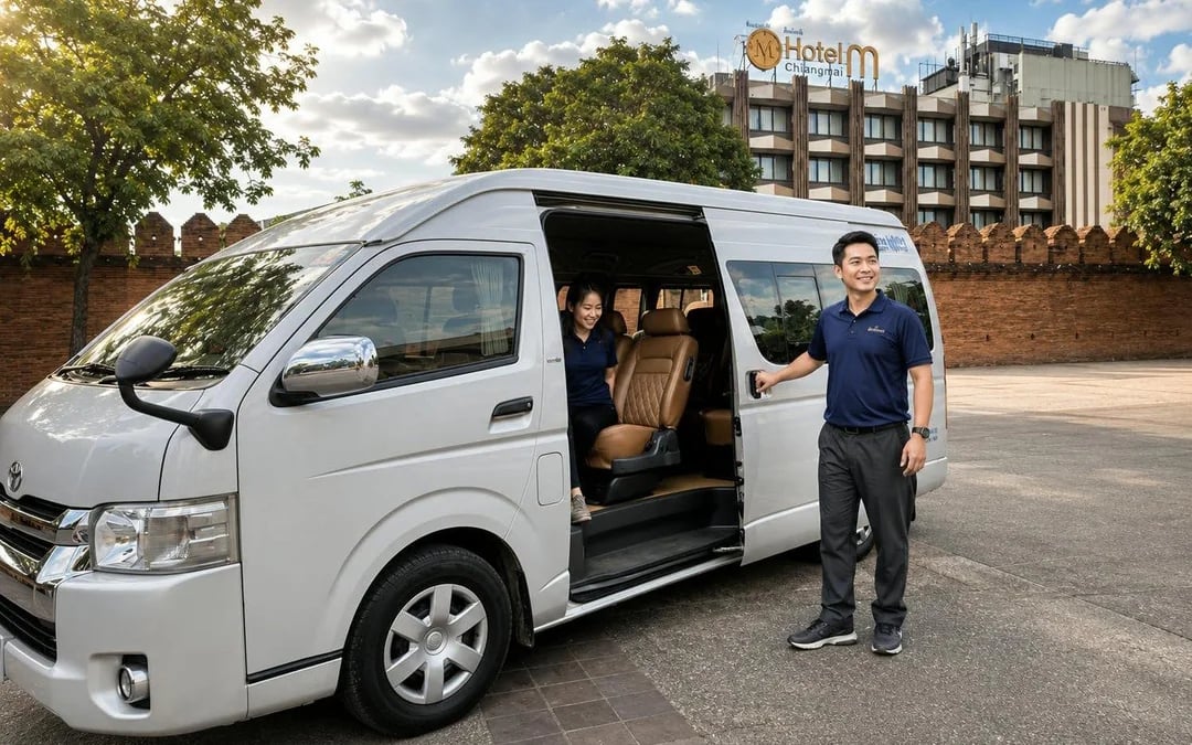 One-Way Private Van Transfer from Chiang Mai City to Chiang Khong Image 2