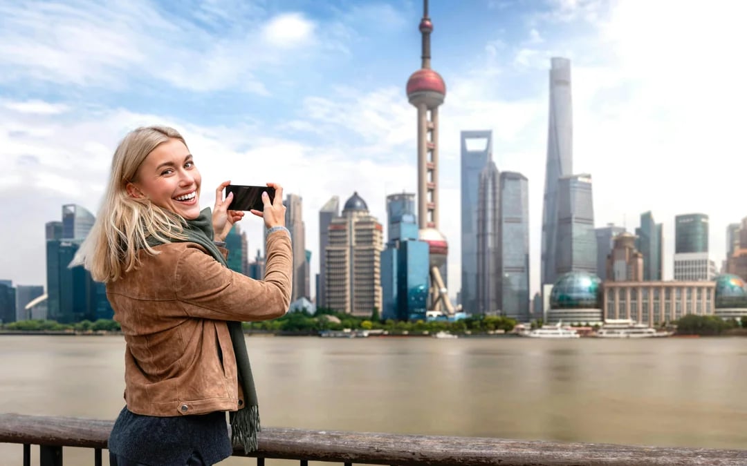 Oriental Pearl Tower Tickets with Huangpu River Cruise and City Sightseeing Tour Bus Image 5