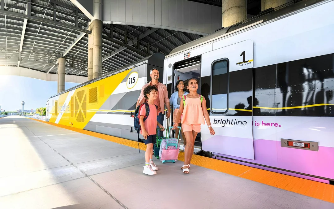 Orlando to Miami Day Trip: Round-Trip Brightline Train + Miami Open-Top Bus and Biscayne Bay Cruise Image 3