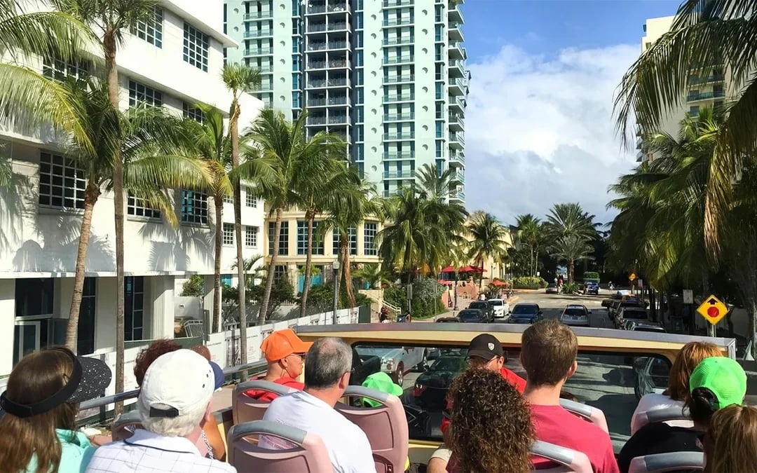Orlando to Miami Day Trip: Round-Trip Brightline Train + Miami Open-Top Bus and Biscayne Bay Cruise Image 4