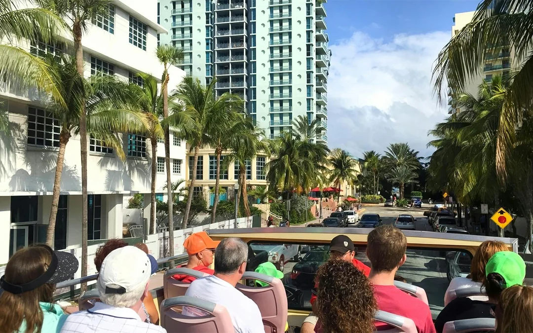 Orlando to Miami Day Trip: Round-Trip Brightline Train + Miami Open-Top Bus and Biscayne Bay Cruise Image 4