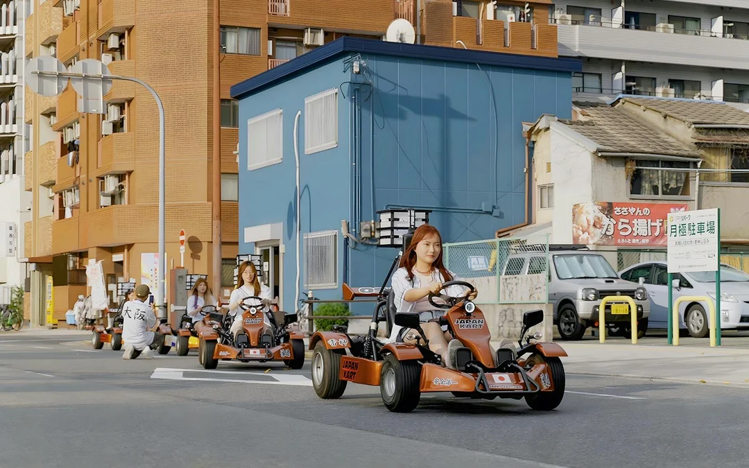 Osaka: Castle, HARUKAS 300 & Namba 90-Min Go-Karting Experience by JAPANKART Image 3