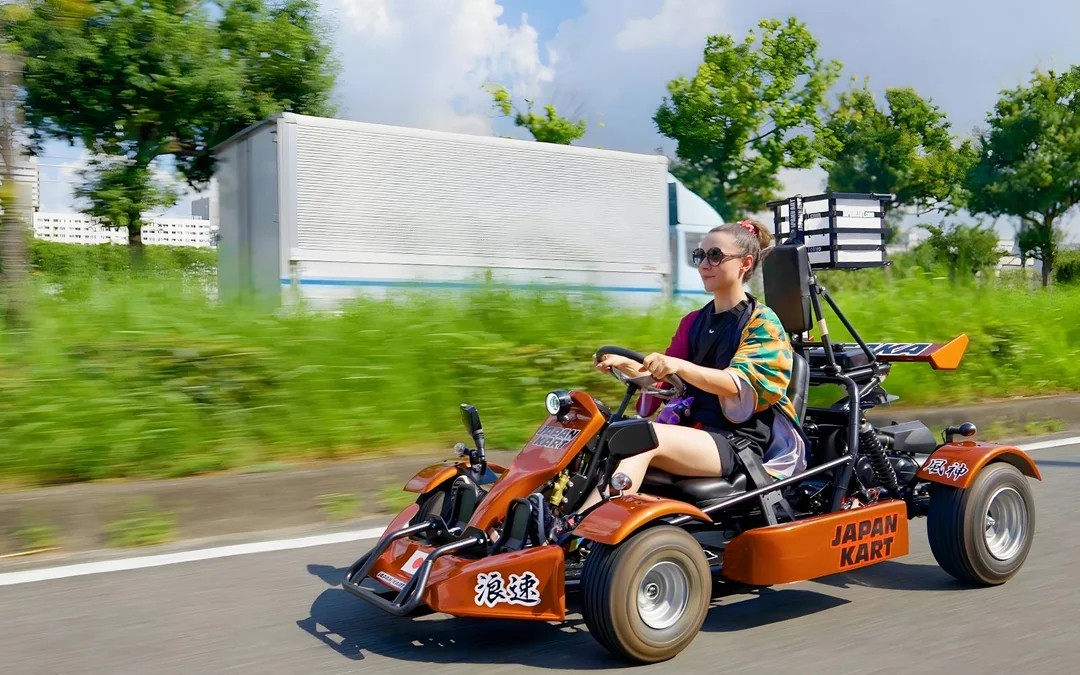 Osaka: Castle, HARUKAS 300 & Namba 90-Min Go-Karting Experience by JAPANKART Image 10