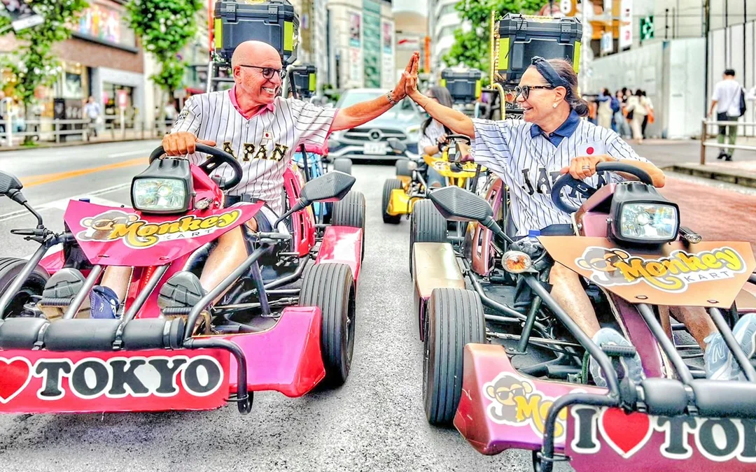 Osaka: Dotonbori & Shinsaibashi 75-Min Go-Karting Experience by Monkey Kart Image 2