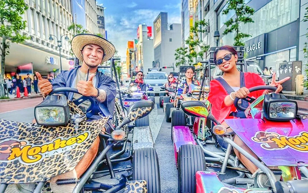 Osaka: Dotonbori & Shinsaibashi 75-Min Go-Karting Experience by Monkey Kart Image 5