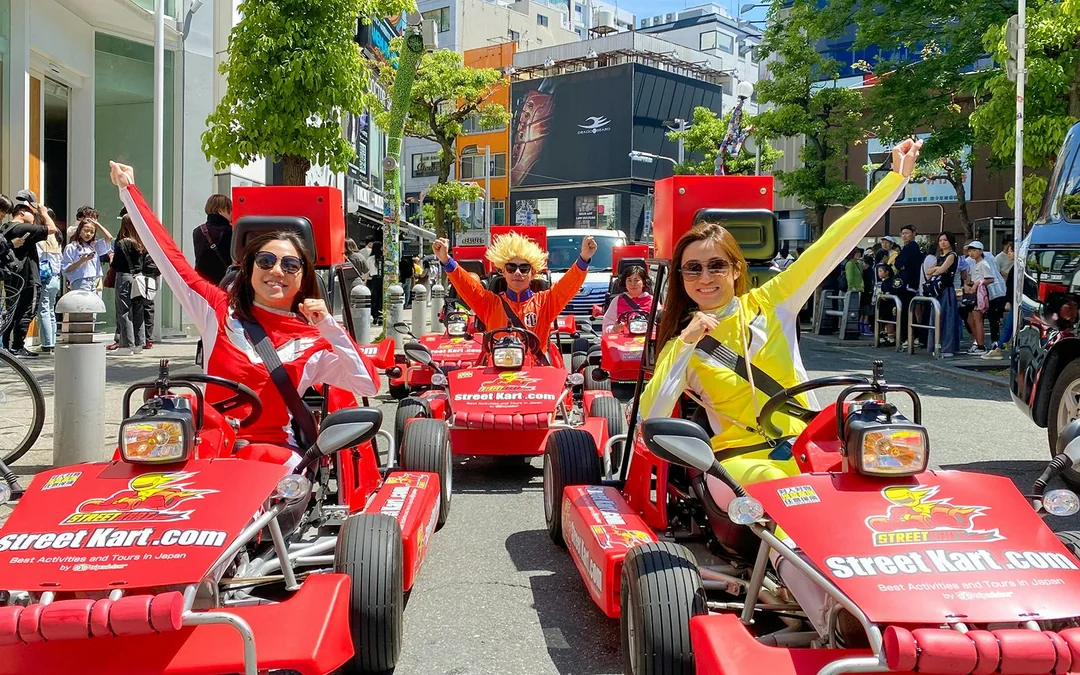 Osaka: Shinsaibashi, Dotonbori & Namba 60-Min Go-Karting Experience by STREETKART Image 1