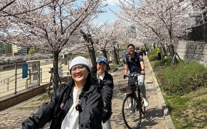 Osaka Small-Group Bike Tour of Cultural Landmarks with Lunch and Tea Break Image 2