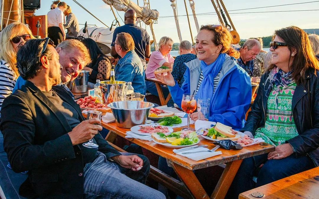 Oslo: Summer Evening Cruise Oslofjord with Shrimp Buffet Image 3