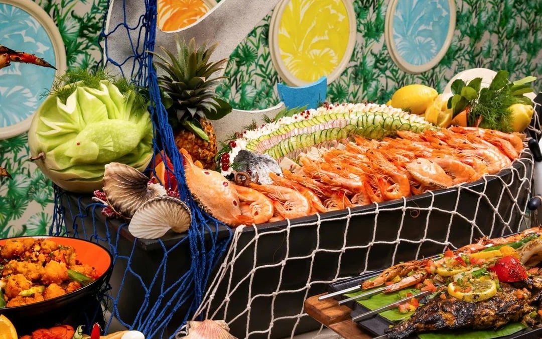 Palazzo Versace Dubai: Giardino Ocean Feast Dinner Buffet Image 4