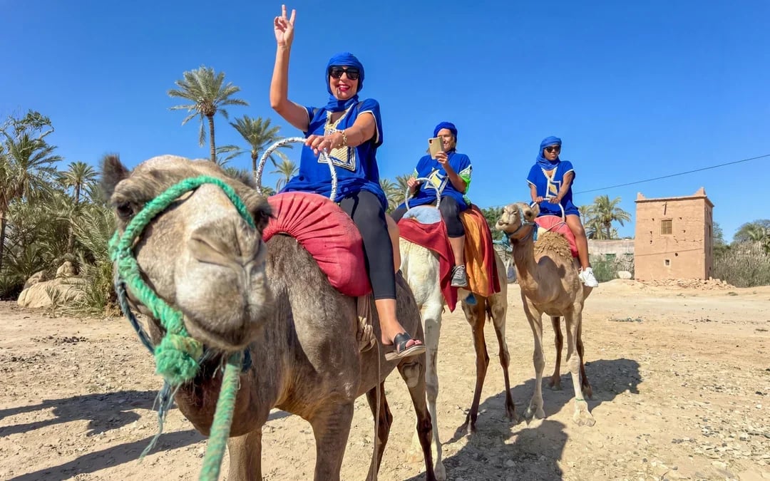 Palmeraie Camel Ride & Traditional Moroccan Spa & Optional Quad Bike Image 1