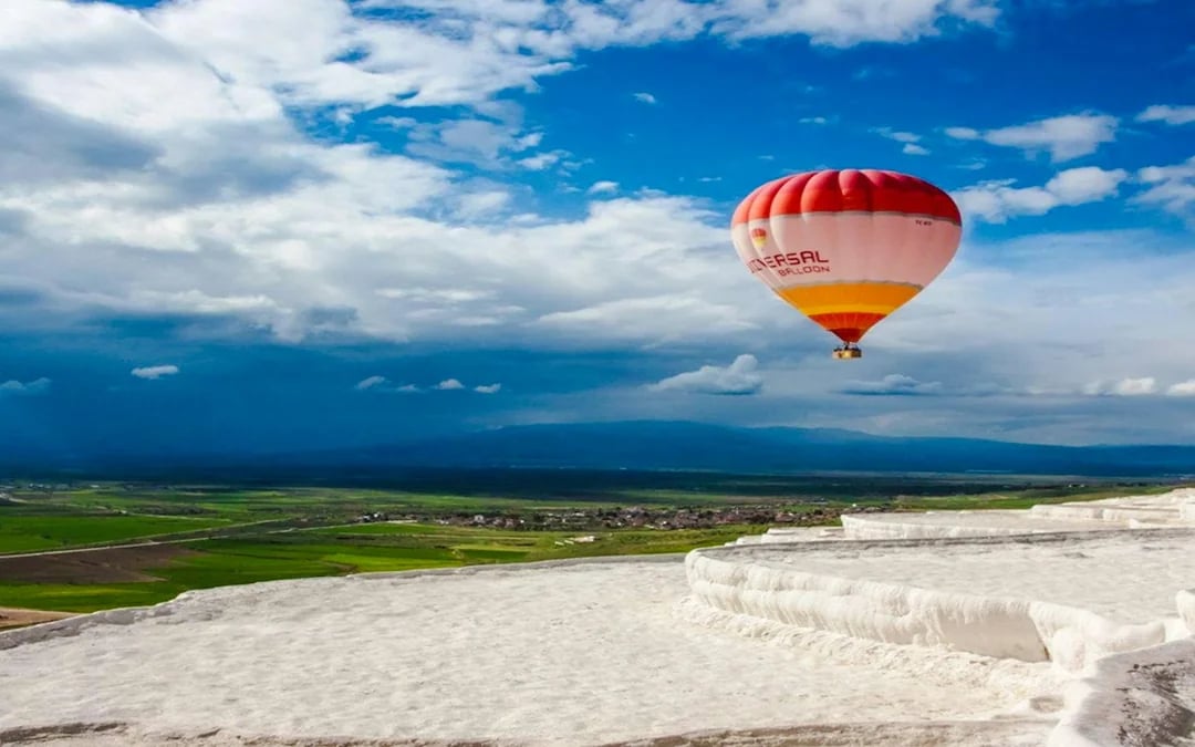 Pamukkale Hot Air Balloon Flight at Sunrise Image 2