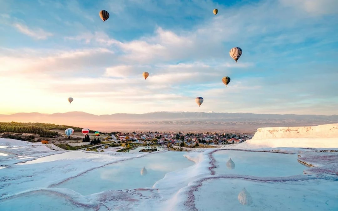 Pamukkale Hot Air Balloon Flight at Sunrise Image 6