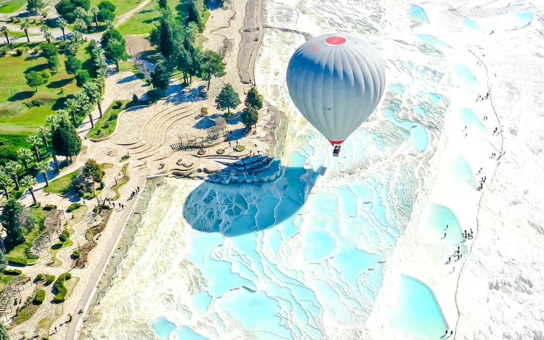 Pamukkale Hot Air Balloon Flight at Sunrise Image 7