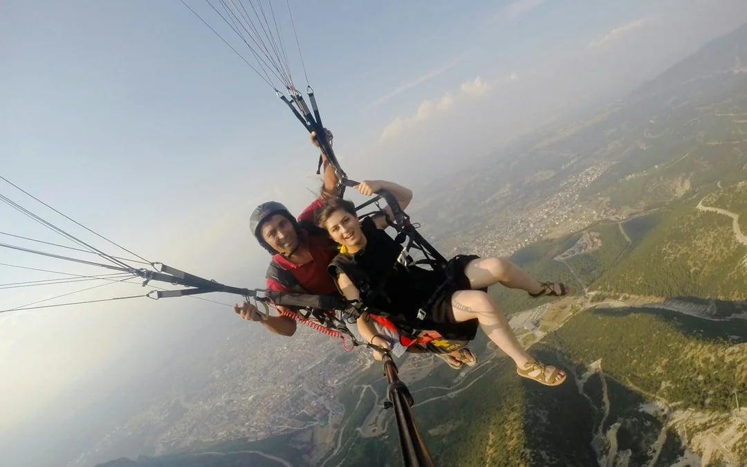 Pamukkale: Tandem Paragliding Over Hierapolis and Pamukkale Travertines Image 8