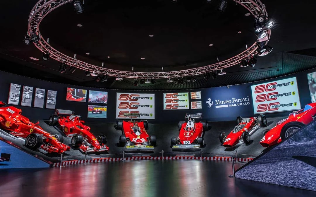 Panoramic Shuttle Tour of Fiorano Track & Entrance to Ferrari Museum Maranello Image 9