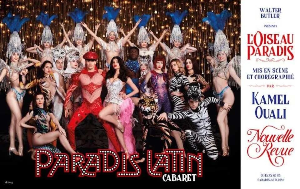Paradis Latin show with optional dinner