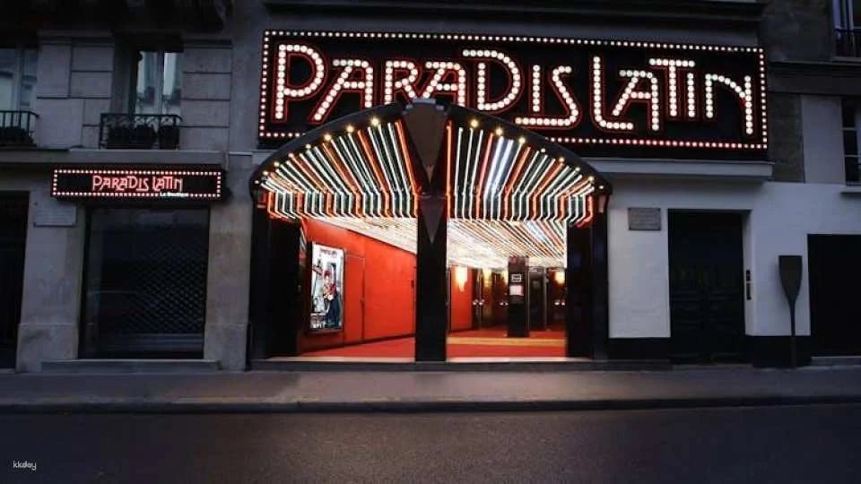Paradis Latin show with optional dinner