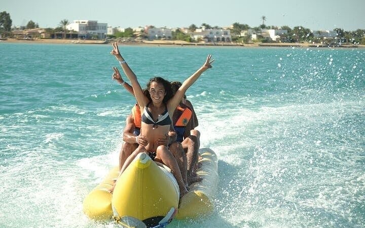 Parasailing, Banana & Quadra boat With Transfer - Sharm El Sheikh Image 5