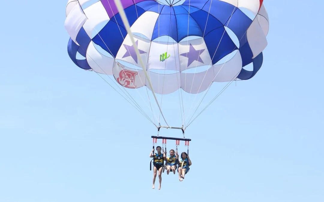 Parasailing Experience over Nusa Dua Sea with Equipment and Hotel Pickup Image 3