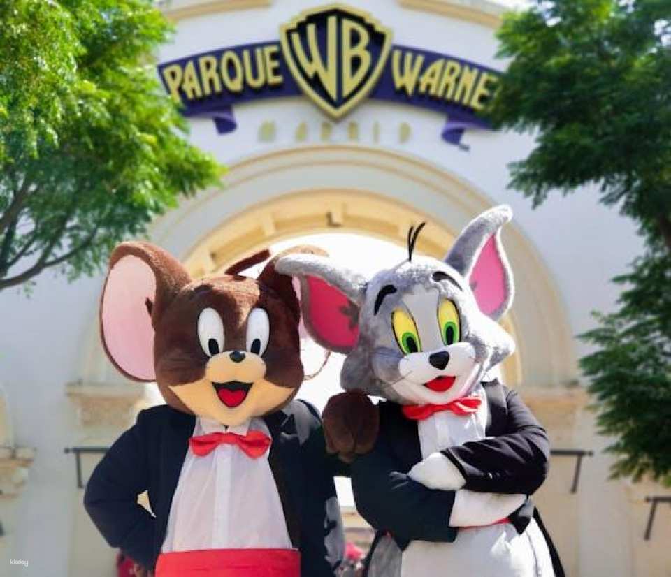 Parque Warner Madrid and Parque Warner Madrid Beach tickets for 1, 2 and 3 days
