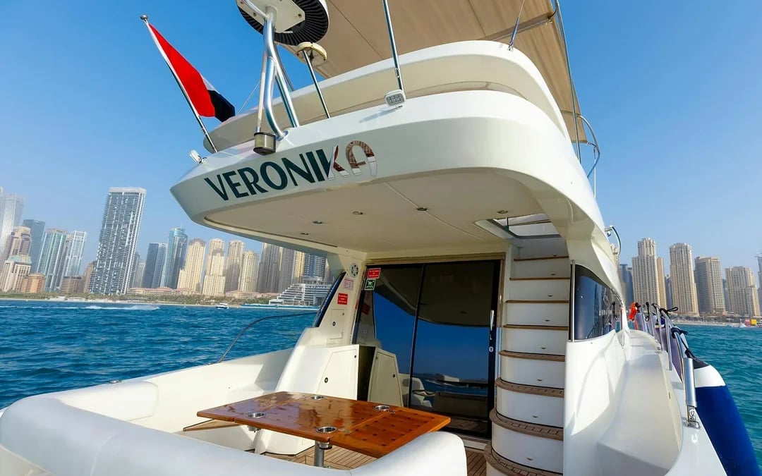 Party at Sea: Luxury Private Yacht Rental from Dubai Harbour Image 7