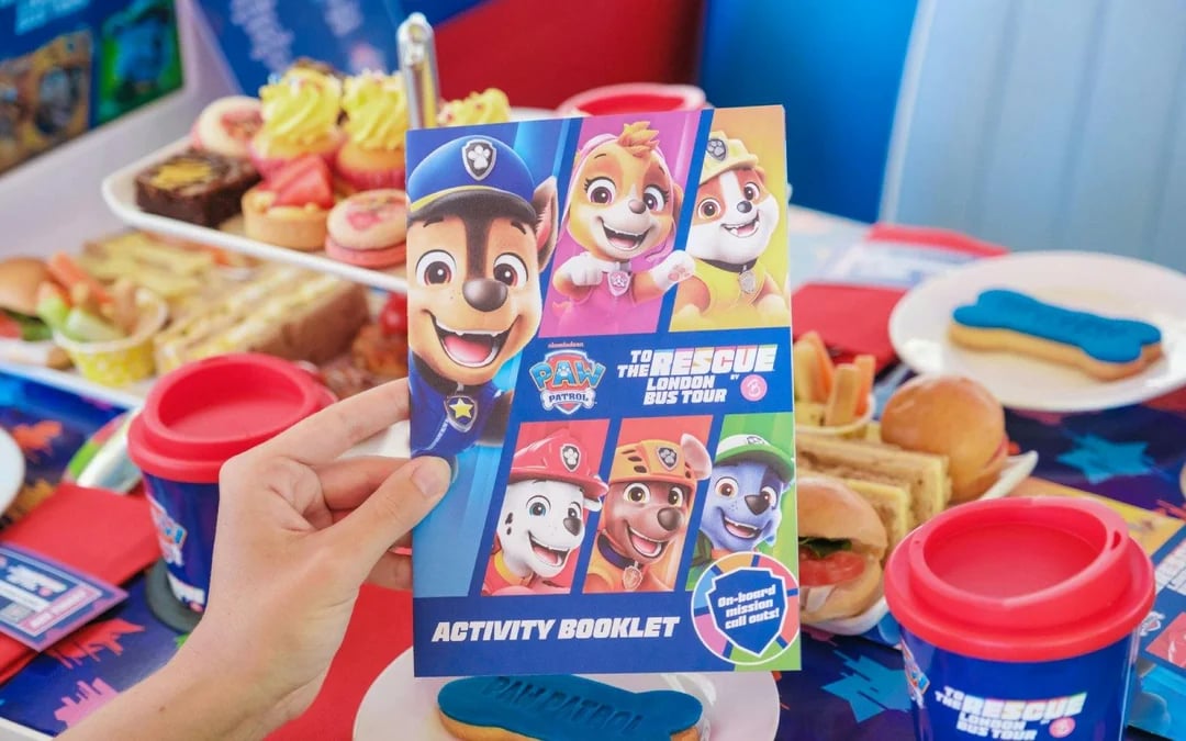 PAW Patrol Afternoon Tea Bus Tour Image 6