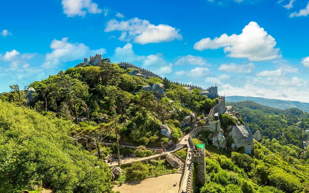 Pena Palace, Quinta da Regaleira, Moorish Castle & Monserrate Palace Guided Tour Image 3